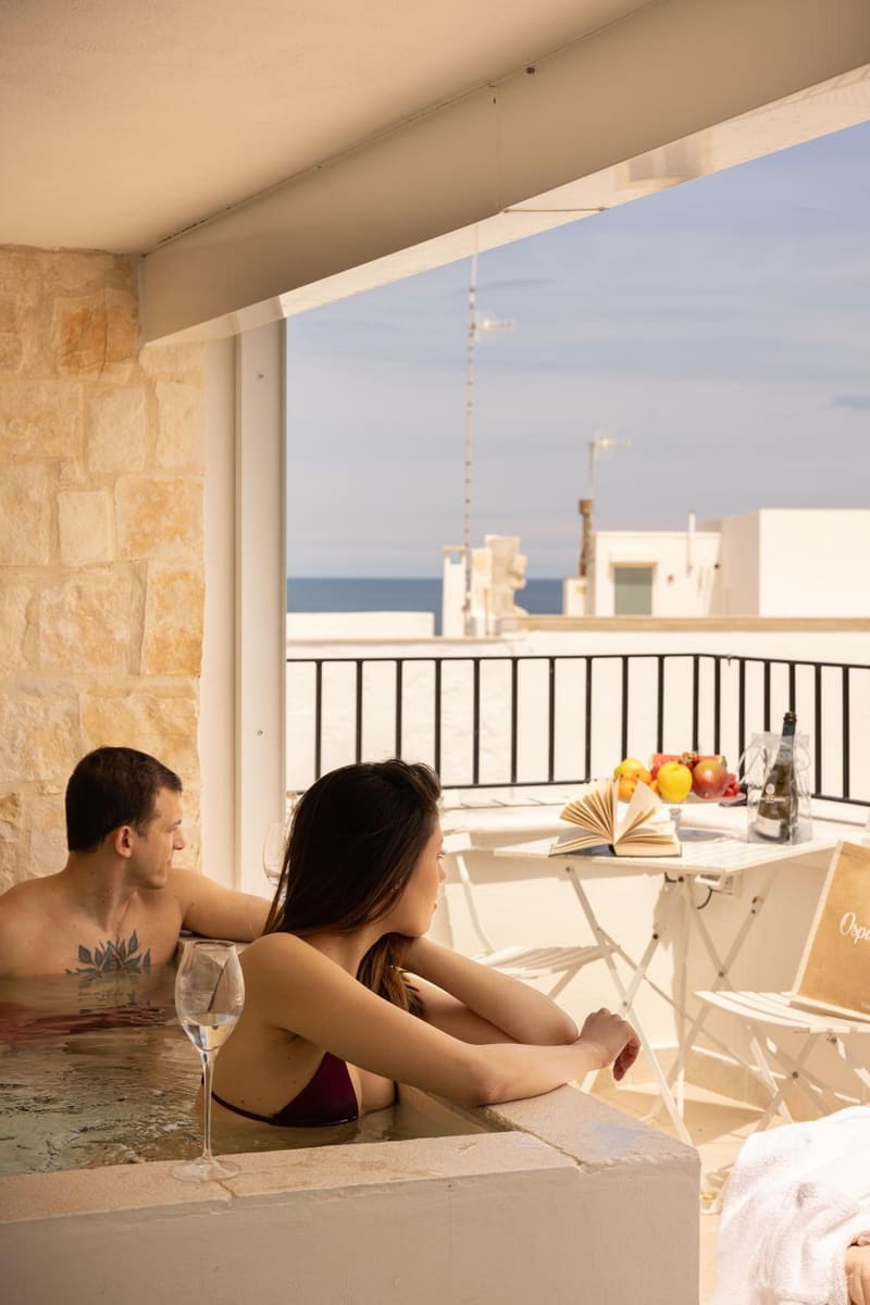 Private hot tub at Dimore di Brando San Benedetto, Polignano a Mare, photo 2