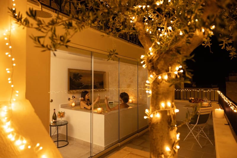 Private hot tub at Dimore di Brando San Benedetto, Polignano a Mare, photo 3