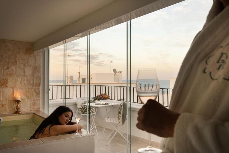 Private hot tub at Dimore di Brando San Benedetto, Polignano a Mare, photo 5