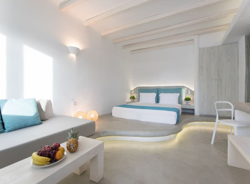 Private hot tub at Princess Of Naxos, Naxos