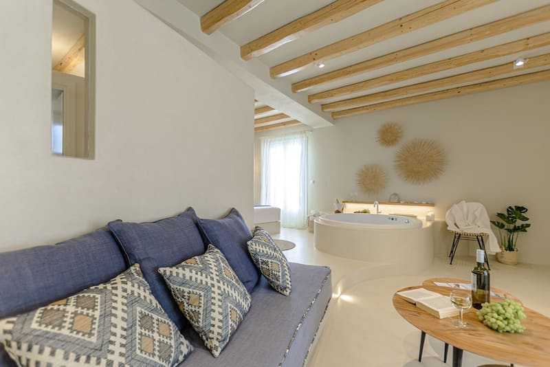 Private hot tub at Antony Suites - Adults Only, Naxos — photo 5