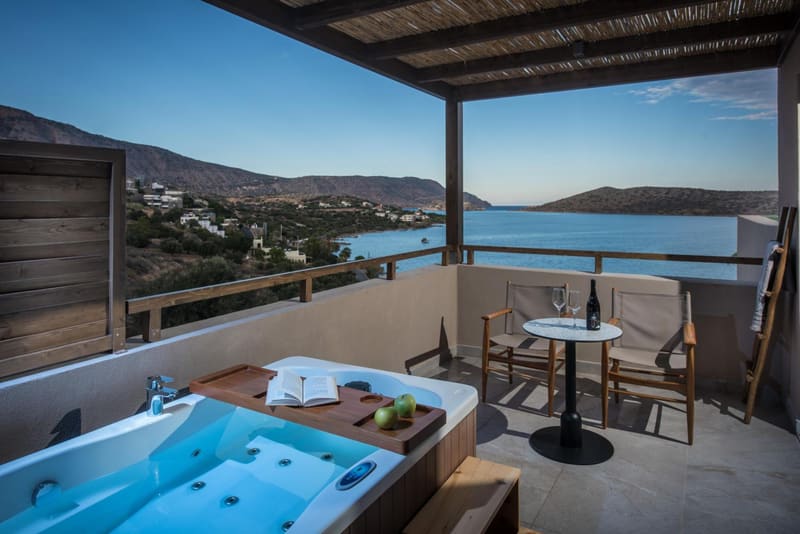 Private hot tub at Enorme Infinity Elounda - Adults Only, Elounda — photo 3