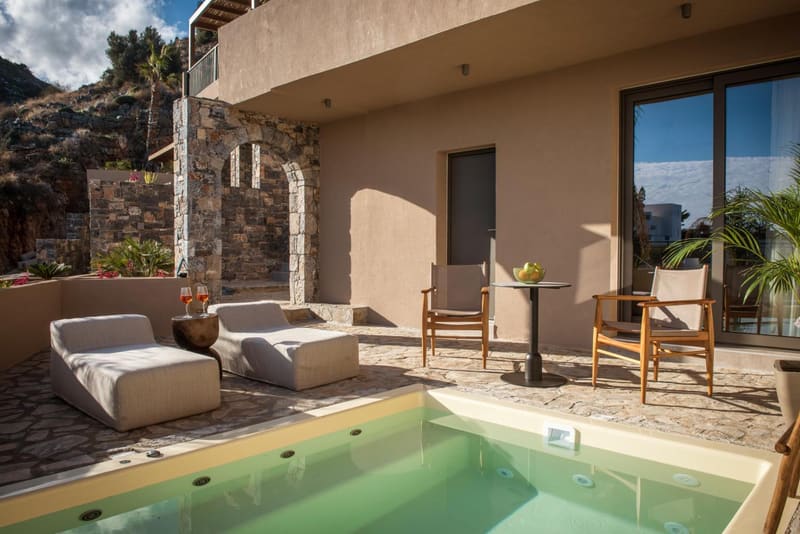 Private hot tub at Enorme Infinity Elounda - Adults Only, Elounda, photo 4