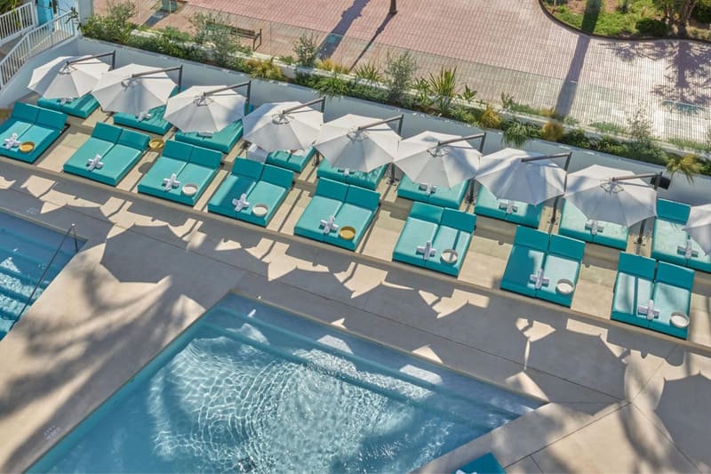 Private plunge pool at W Ibiza, Ibiza, photo 6