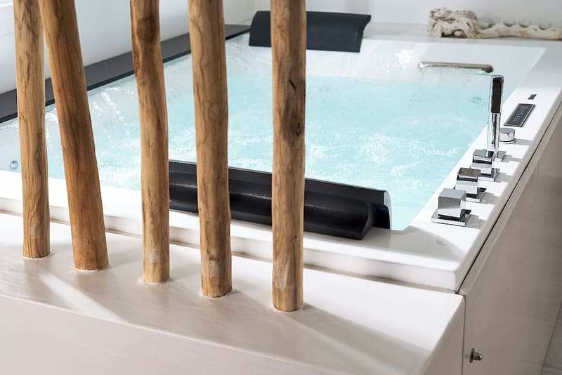 Private hot tub at Nirome Luxury Suites, Milos — photo 4