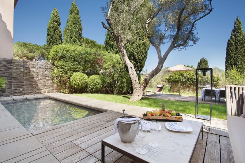 Private plunge pool at MUSE Saint Tropez - Small Luxury Hotels of the World, Saint-Tropez, photo 4