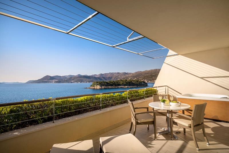 Private jacuzzi at President Hotel, Valamar Collection, Dubrovnik — photo 2
