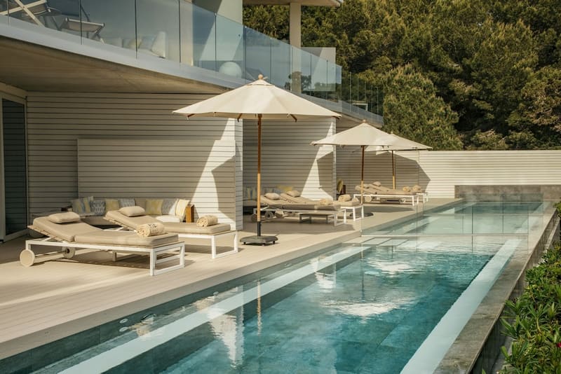 Private jacuzzi at ME Ibiza - The Leading Hotels of the World, Ibiza, photo 6