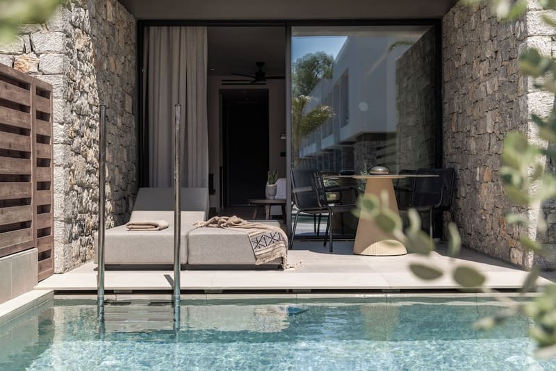 Private hot tub at Mosay All Suite Hotel - Adults friendly, Kos — photo 6