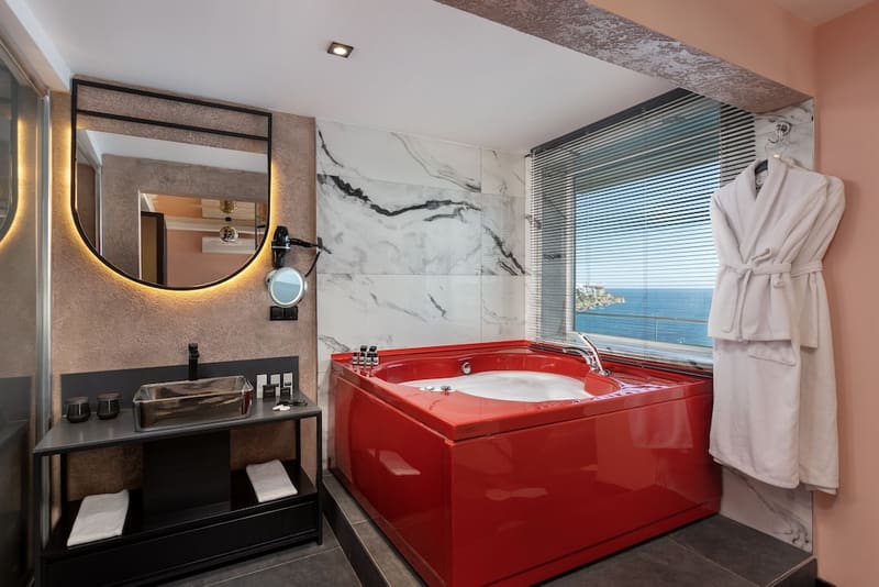 Private hot tub at Afflon Sea Hill Concept Adult Only, Antalya — photo 4