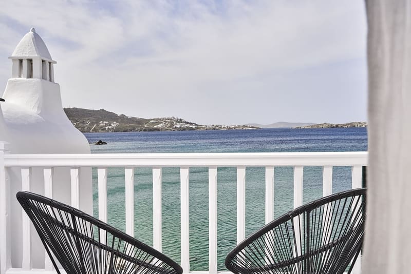 Private hot tub at Little Venice Suites, Mykonos, photo 5