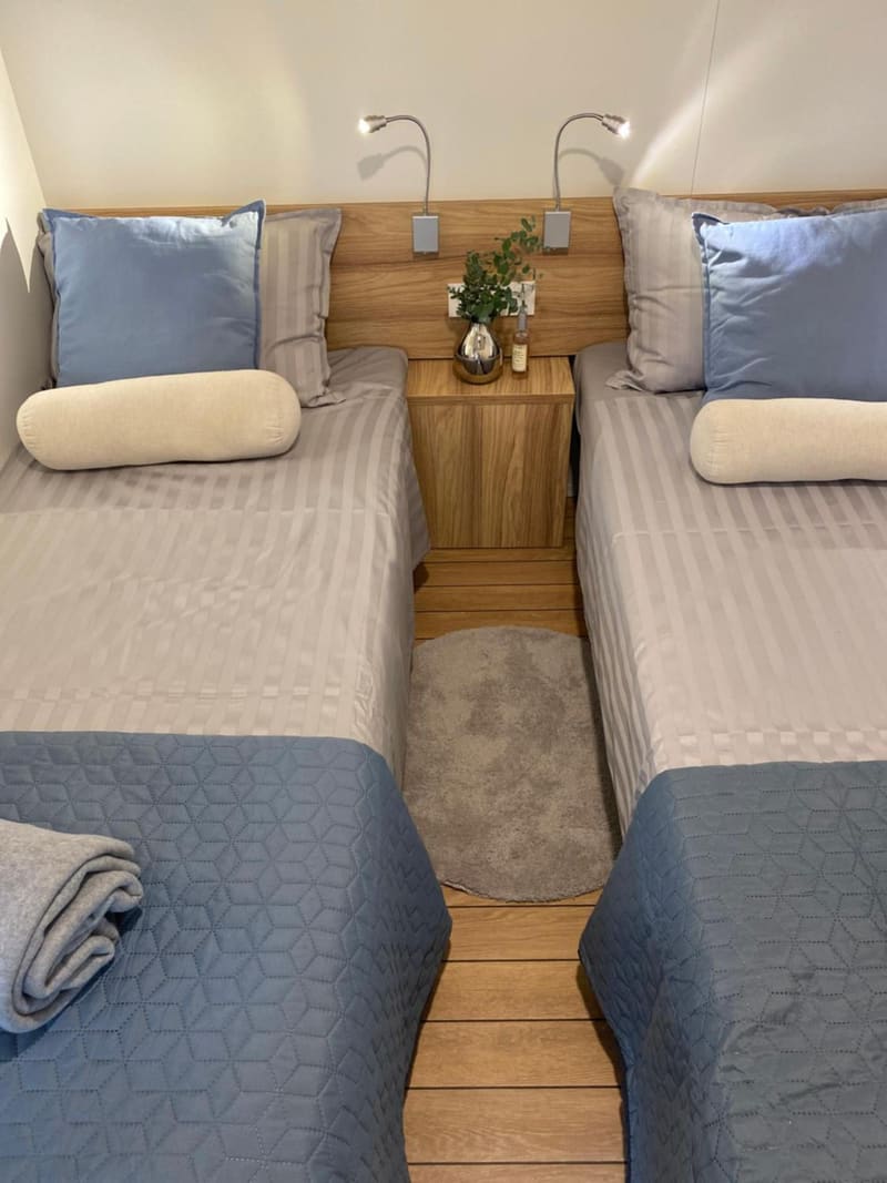 Private hot tub at Mobile Homes AZZURRO, Rovinj — photo 4