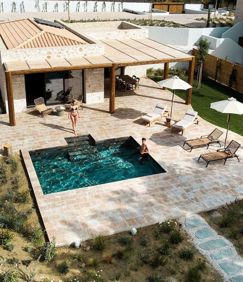Private plunge pool at Eliamos Villas Hotel & Spa, Kefalonia, photo 4