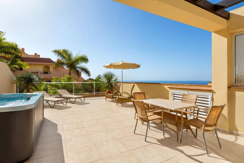 Private hot tub at Wyndham Residences Costa Adeje, Adeje — photo 4