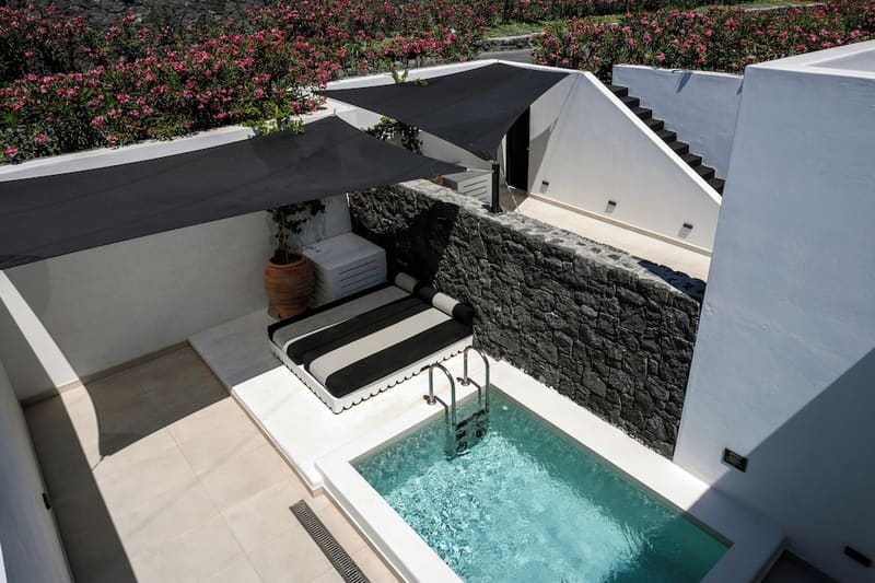 Private plunge pool at Cresanto Luxury Suites, Santorini — photo 3