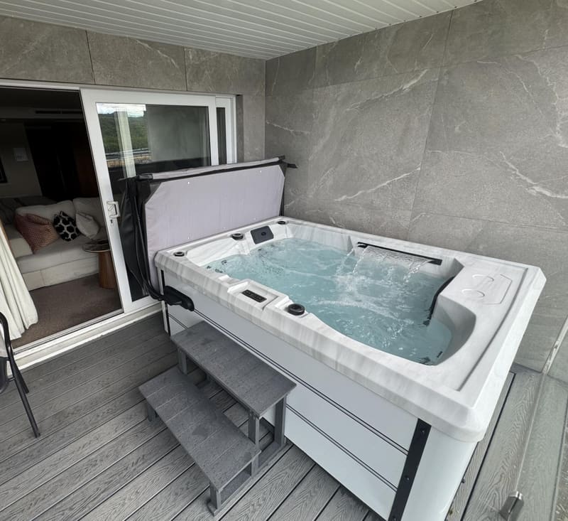 Private hot tub at Beech Hill Hotel & Spa, Windermere, photo 3