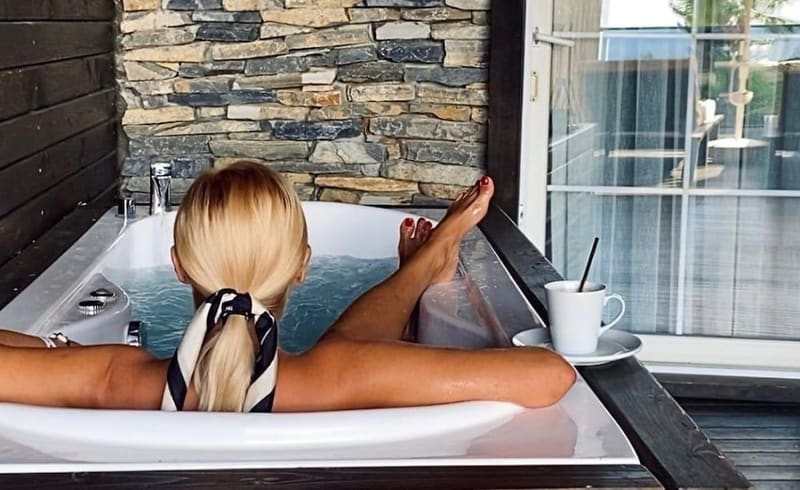 Private hot tub at Manaspark Deluxe Hotel, Fethiye — photo 6