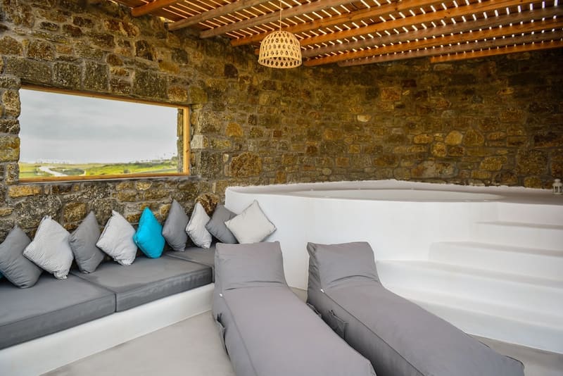 Private plunge pool at Myconian Crown Suites, Mykonos — photo 2