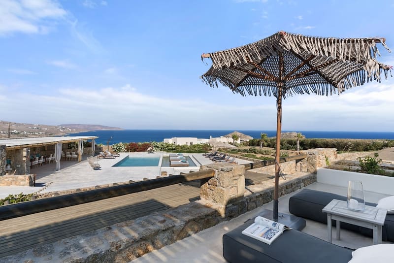 Private plunge pool at Myconian Crown Suites, Mykonos, photo 6