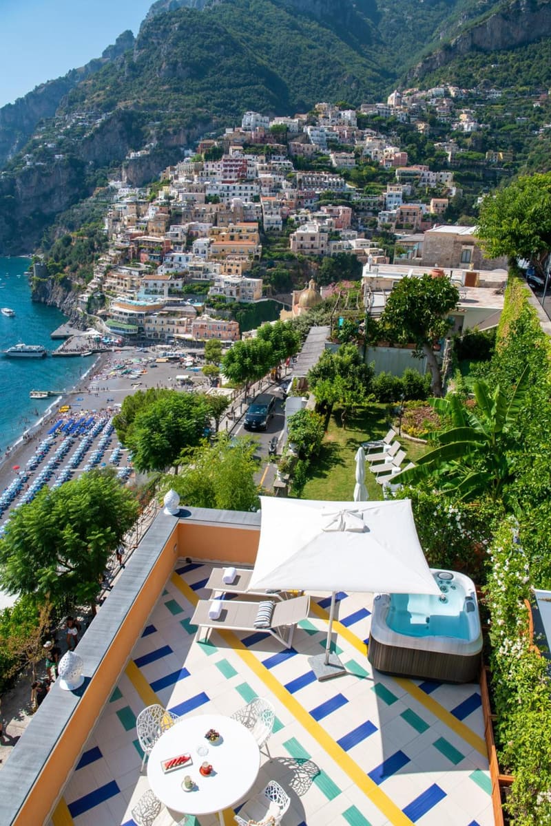 Private hot tub at Hotel Eden Roc, Positano — photo 3