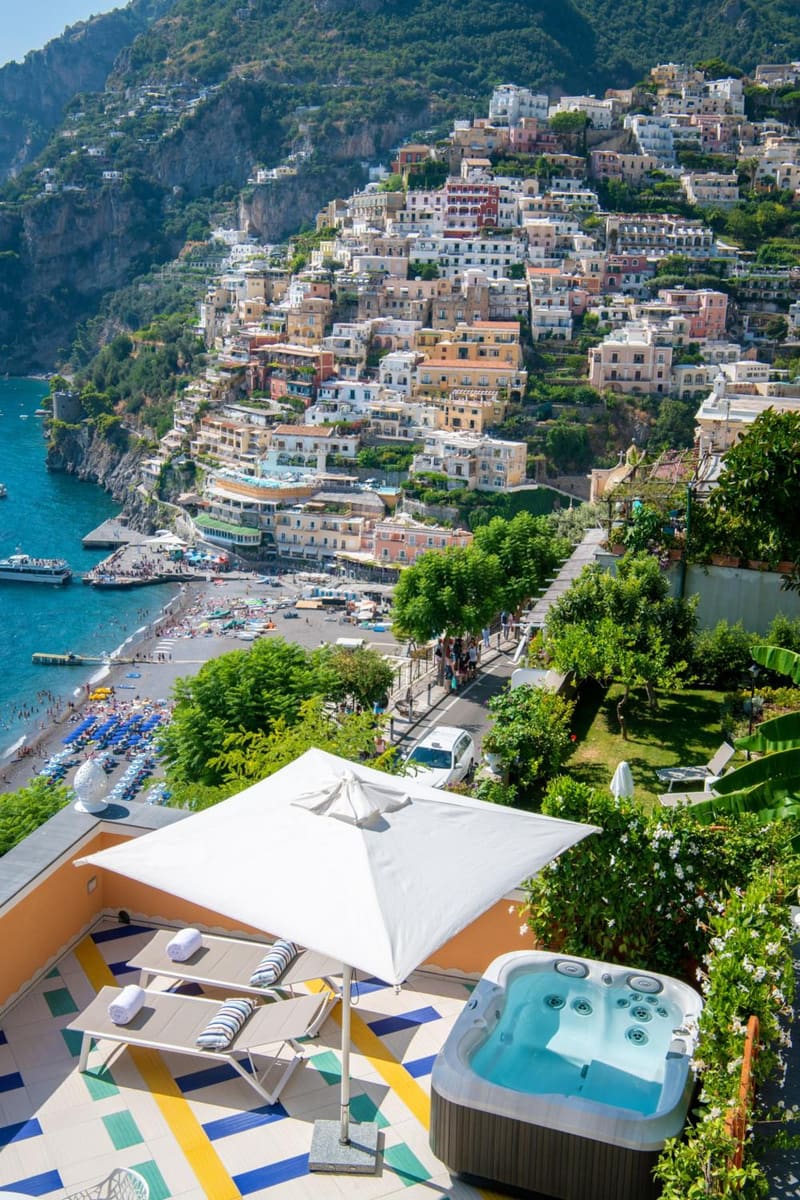 Private hot tub at Hotel Eden Roc, Positano — photo 6