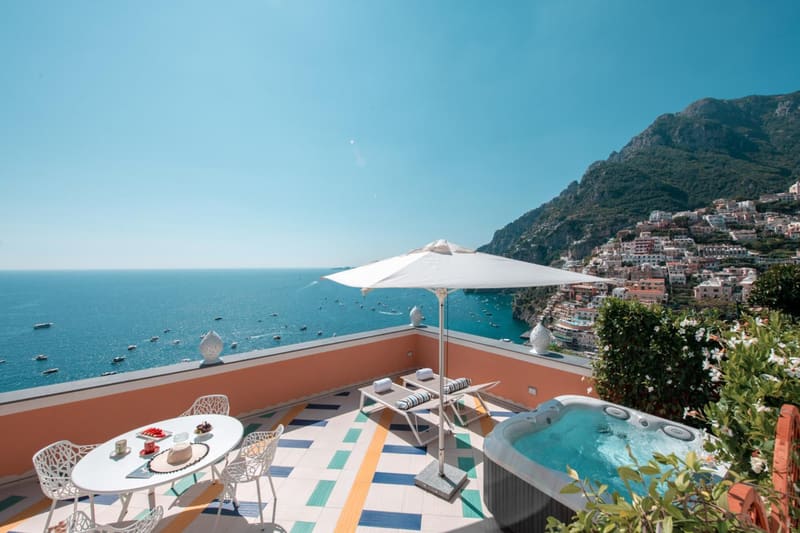 Private hot tub at Hotel Eden Roc, Positano, photo 6