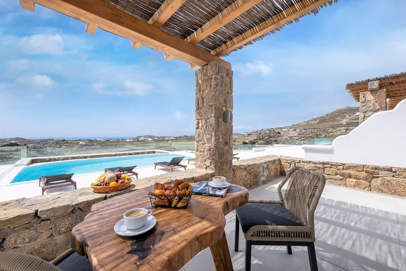 Private hot tub at Legendary Suites, Mykonos, photo 2