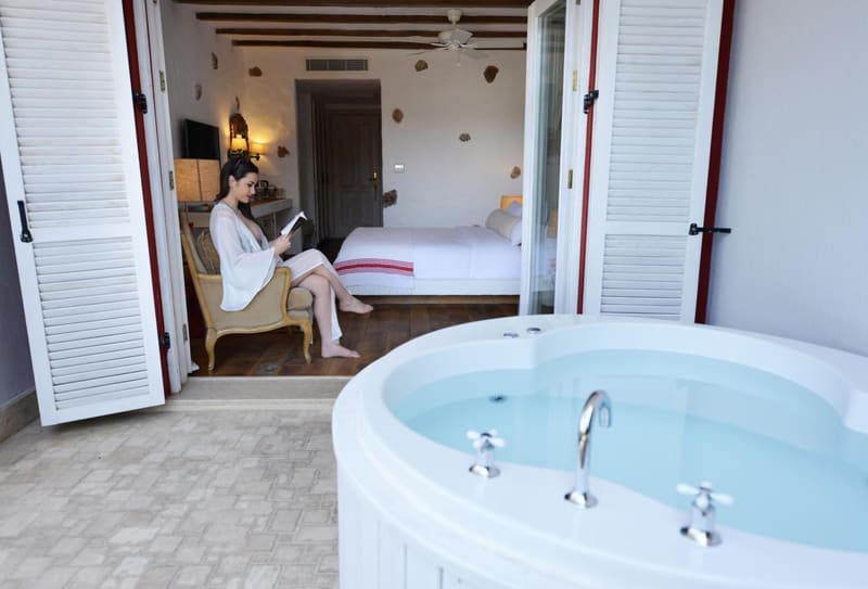 Private hot tub at Hotel Unique-Boutique Class - Adults Only, Fethiye — photo 3