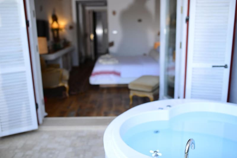 Private hot tub at Hotel Unique-Boutique Class - Adults Only, Fethiye — photo 6