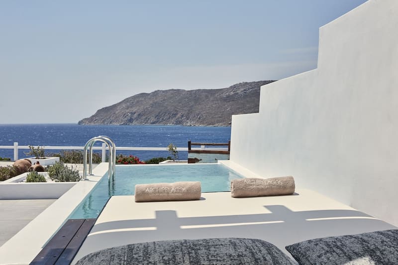 Private jacuzzi at Archipelagos Hotel, Mykonos, photo 6