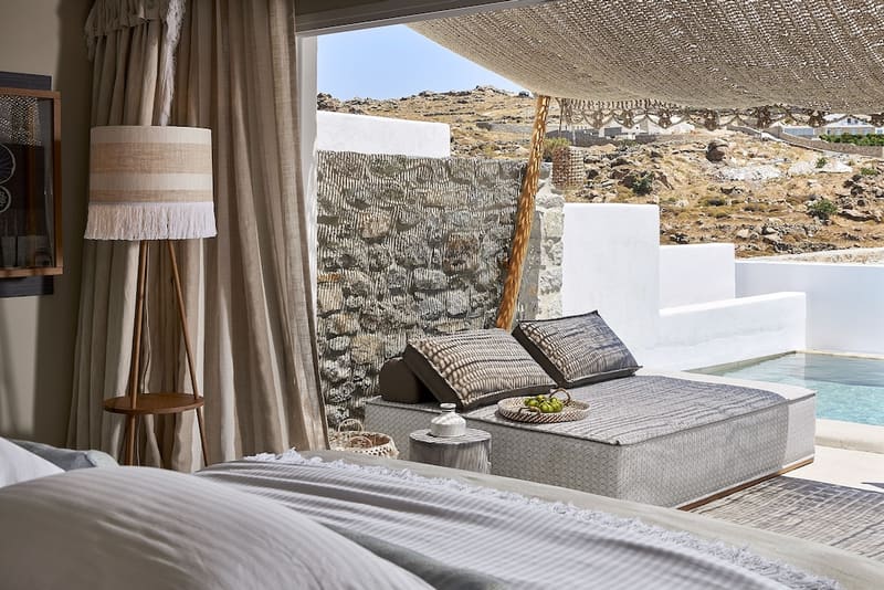 Private hot tub at Palladium Hotel, Mykonos, photo 5