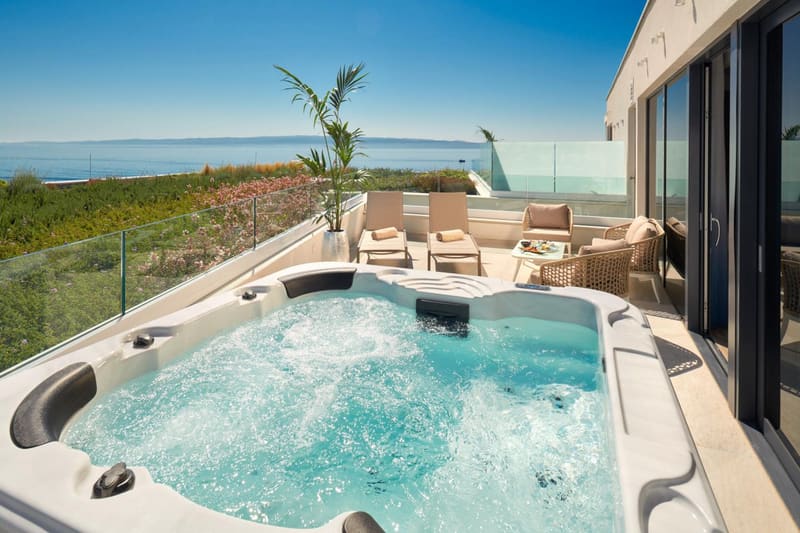 Private hot tub at Amphora Hotel, Split — photo 4