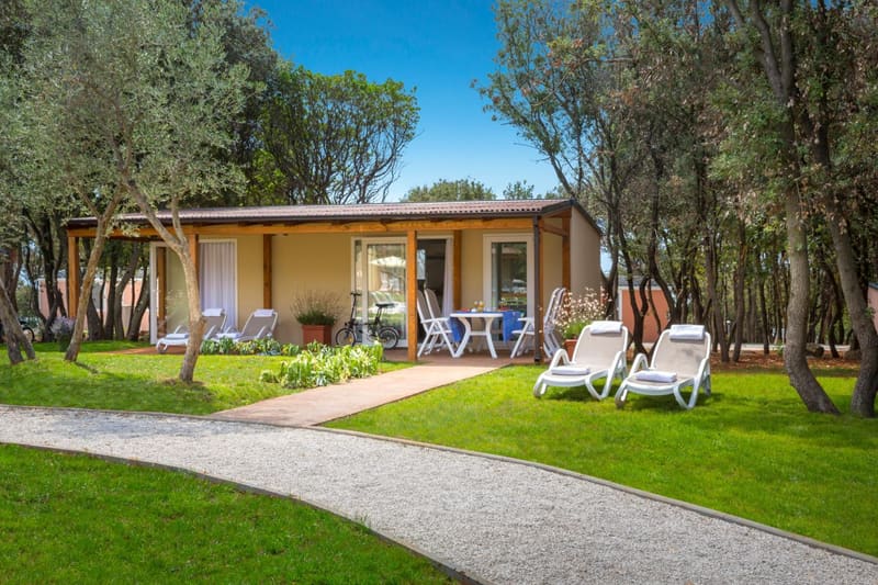 Private jacuzzi at Maistra Camping Polari Mobile homes, Rovinj — photo 6