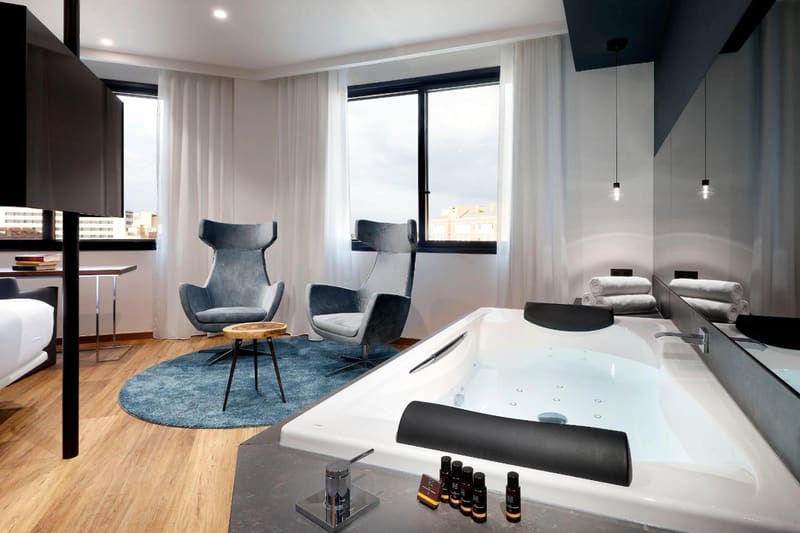 Private hot tub at Hotel SB Icaria, Barcelona