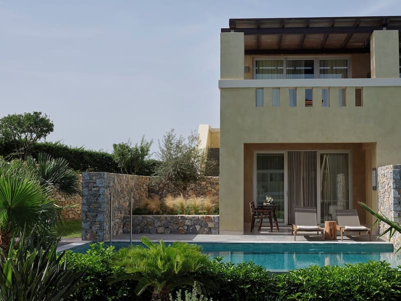 Private plunge pool at Atlantica Belvedere Resort - Adults Only, Kos — photo 5