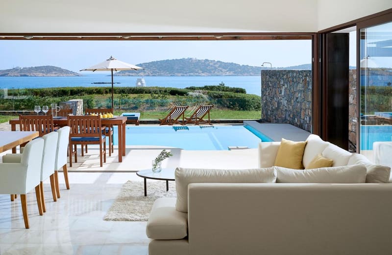 Private hot tub at St. Nicolas Bay Resort Hotel & Villas, Agios Nikolaos, photo 5