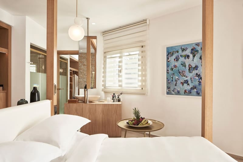 Private hot tub at Myconian Naia - Preferred Hotels & Resorts, Mykonos — photo 2