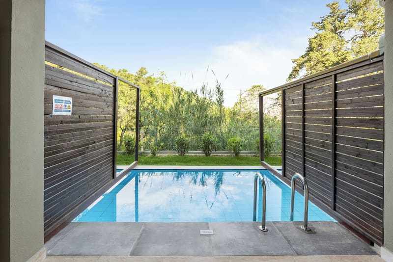 Private plunge pool at Mythos Palace Resort - Adults only, Corfu