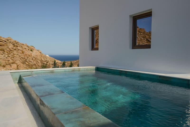 Private plunge pool at Charisma Hotel and Wellness Suites, Mykonos — photo 3