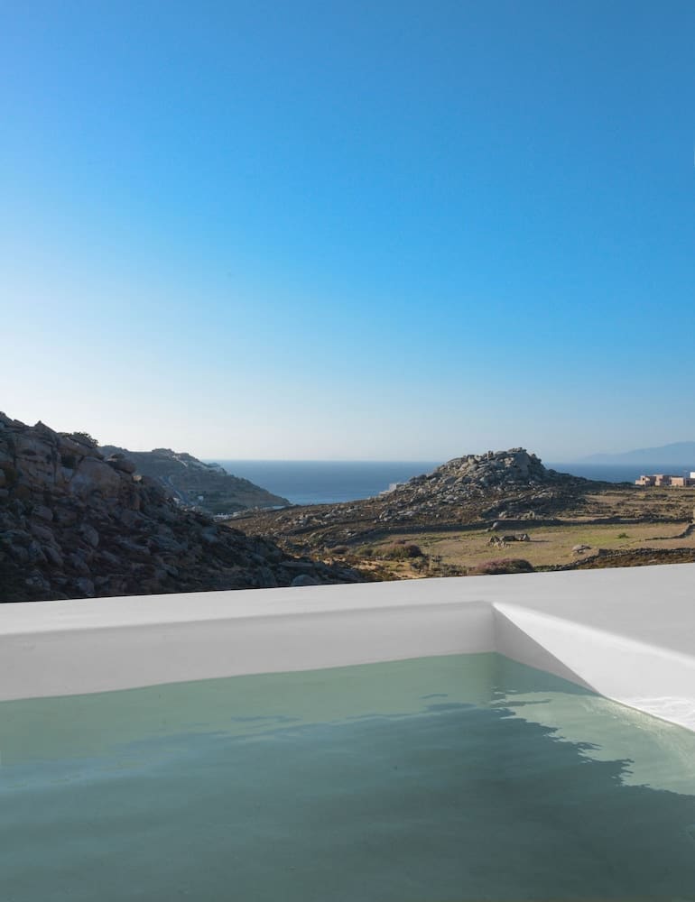 Private plunge pool at Charisma Hotel and Wellness Suites, Mykonos, photo 4