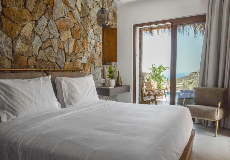 Private plunge pool at Charisma Hotel and Wellness Suites, Mykonos — photo 4