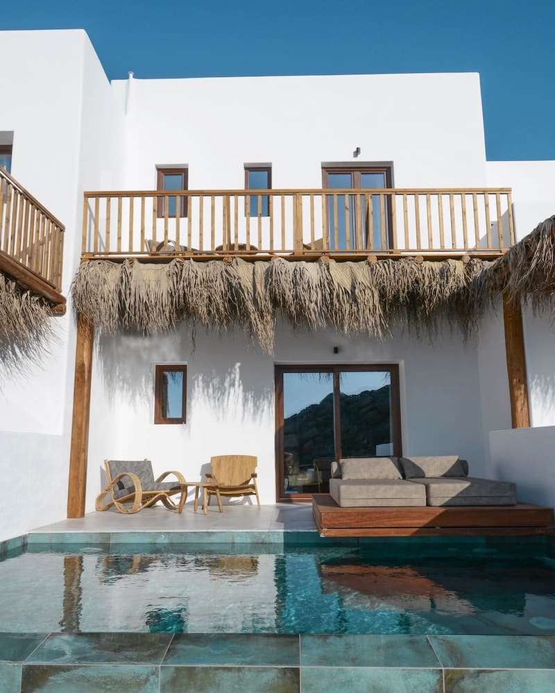 Private plunge pool at Charisma Hotel and Wellness Suites, Mykonos, photo 6