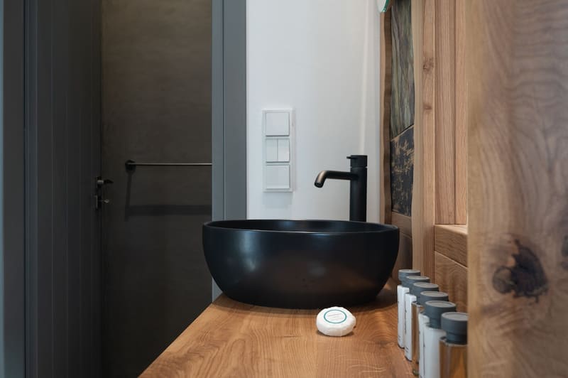 Private plunge pool at Kosmitis Suites & Villas, Paros, photo 6