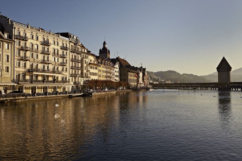 Private hot tub at Hotel Des Balances, Lucerne, photo 4