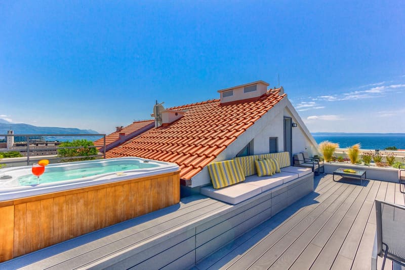 Private hot tub at Bel Residence, Split — photo 2