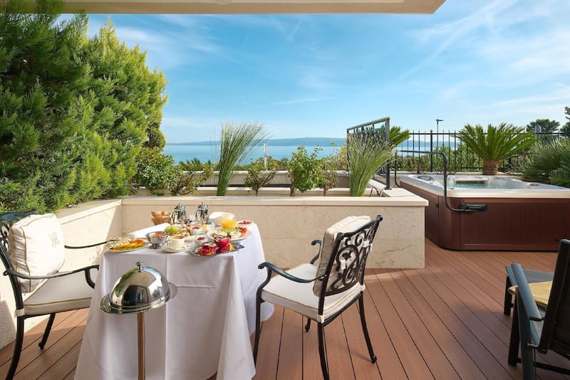 Private hot tub at Hotel Villa Harmony, Split, photo 4