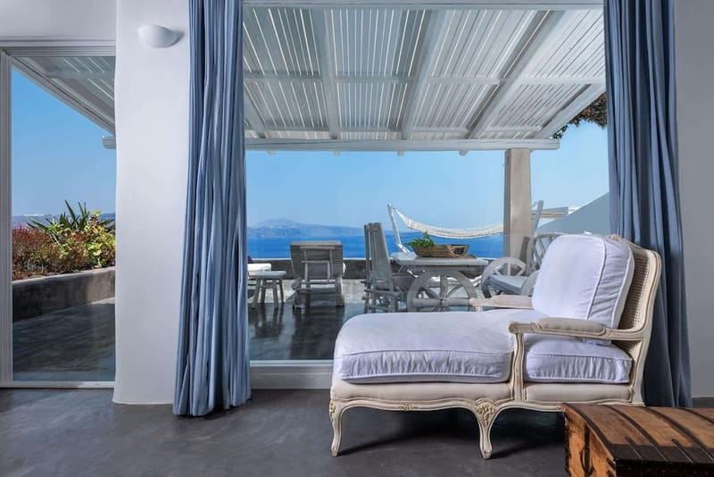 Private hot tub at Andronis Luxury Suites, Santorini — photo 6