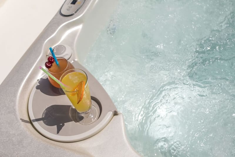 Private hot tub at Iliada Villas, Naxos, photo 3