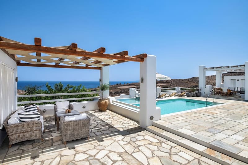 Private plunge pool at Anema Boutique Hotel & Villas Santorini, Santorini — photo 3