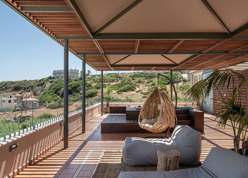 Private hot tub at Cretan Dream Resort and Spa, Chania — photo 4